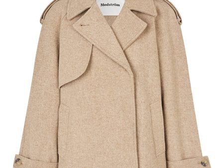 Modström - Esmundmd Twill Jacket 57735 - 11504 Beige Twill Melange Online Sale