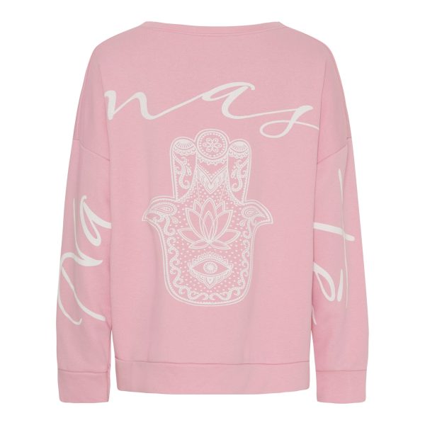 Marta Du Chateau - Mdcnathalie Sweatshirt 69371 - Rosa Baby Online Sale