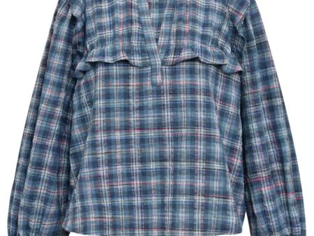 Gossia - Annabellgo Jo Blouse - Blue Checks Fashion