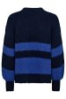 Co´couture - Coraliecc Block Rib Knit 32147 - 120 Navy For Discount