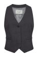 Copenhagen Muse - Cmtailor-Waistcoat 201671 - Med. Grey Melange Hot on Sale