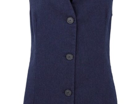 Black Colour - Bcavenue Long Vest - Navy Blue Cheap