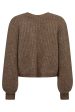 Co´couture - Cozycc Lurex Twist Knit 32132 - 154 Walnut on Sale