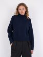 Neo Noir - Paulina Knit Blouse - Navy Online