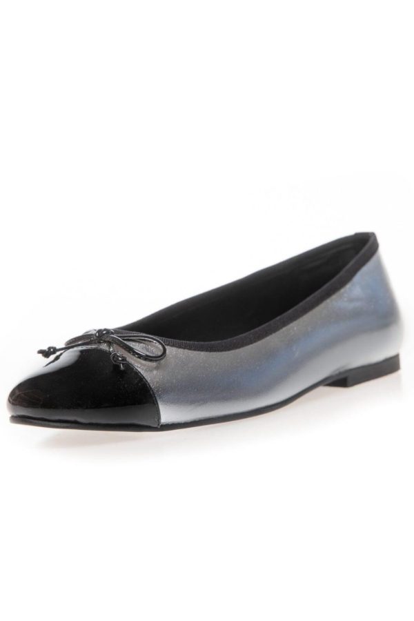 Copenhagen Shoes - My Own Ballerinas - 334 Silver   Black on Sale