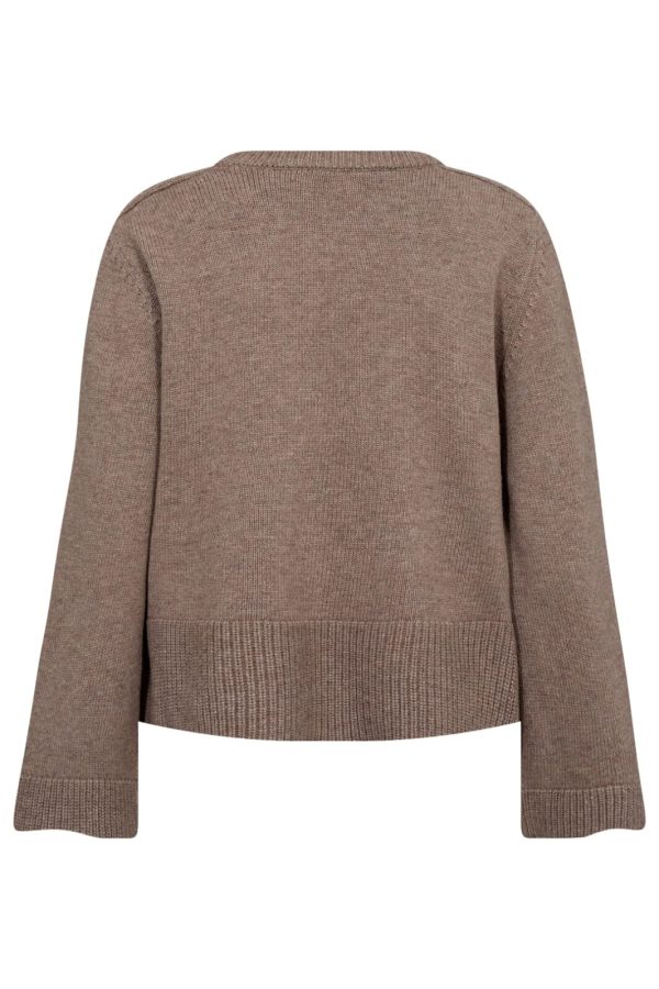 Co´couture - Majacc O Button Knit 32142 - 26 Latté Online Sale