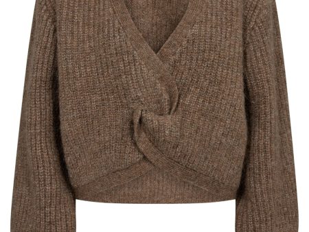 Co´couture - Cozycc Lurex Twist Knit 32132 - 154 Walnut on Sale