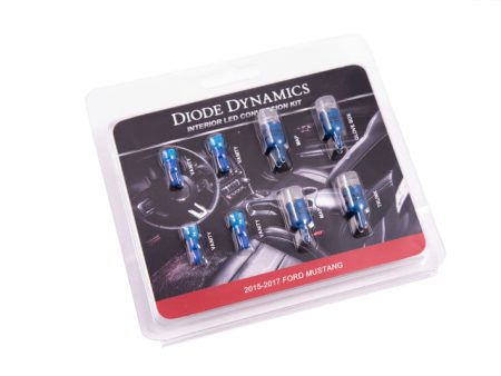 Diode Dynamics Mustang Interior Light Kit 15-17 Mustang Stage 2 - Blue Cheap