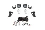 Diode Dynamics 20-Present Polaris RZR A-Pillar LED Pod Kit SS3 Sport - White Combo Cheap