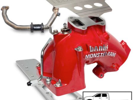 Banks Power 19-24 Ram 3500 4500 5500 6.7L Diesel Monster-Ram Intake System w Fuel Line - Red Online Hot Sale