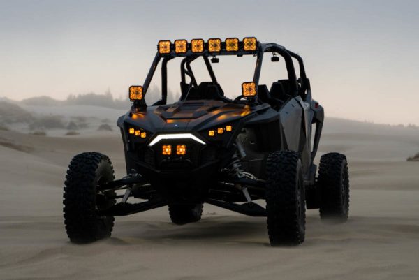 Diode Dynamics 20-Present Polaris RZR A-Pillar LED Pod Kit SS5 Pro - Yellow Combo Cheap