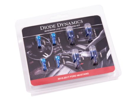 Diode Dynamics Mustang Interior Light Kit 15-17 Mustang Stage 1 - Blue Online now