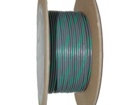 NAMZ OEM Color Primary Wire 100ft. Spool 20g - Gray Green Stripe on Sale