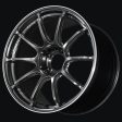 Advan RSIII 18x8.5 +45 5-112 Racing Hyper Black & Ring Wheel Online Sale