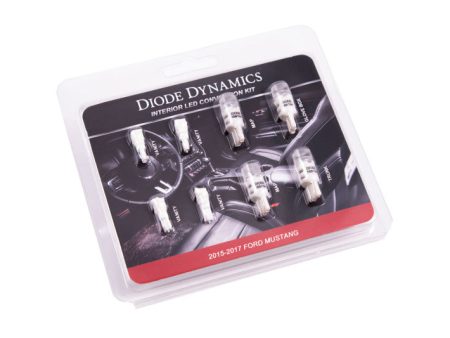 Diode Dynamics Mustang Interior Light Kit 15-17 Mustang Stage 2 - Cool - White For Discount