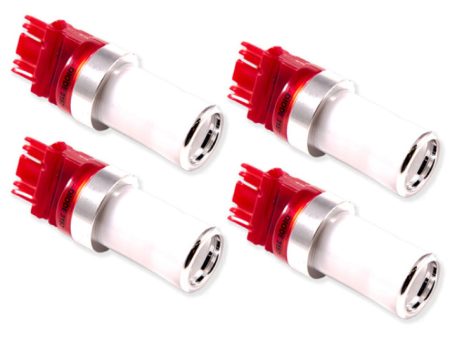 Diode Dynamics 07-13 GMC Sierra 1500 Rear Turn Tail Light LED 3157 Bulb HP48 LED - Red Set of 4 Sale