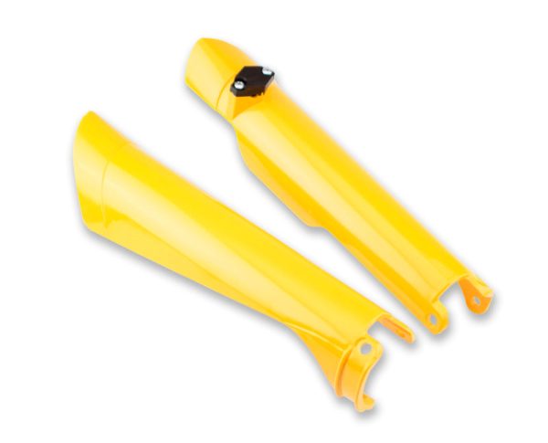 Cycra 01-14 KTM 125-500 Fork Guards - Yellow For Discount